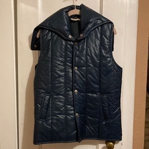 Quilted Snap Up Vest